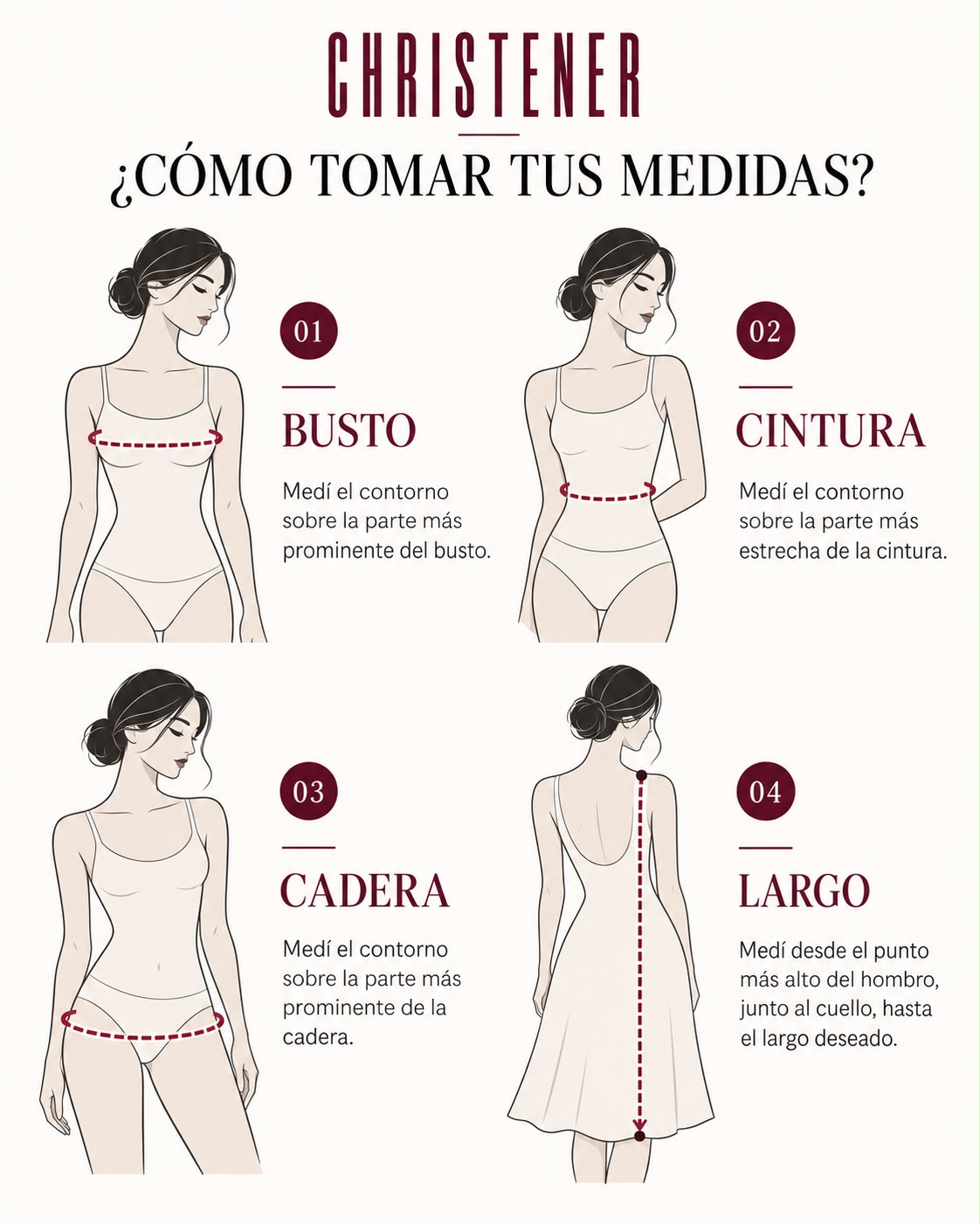 medida vestido